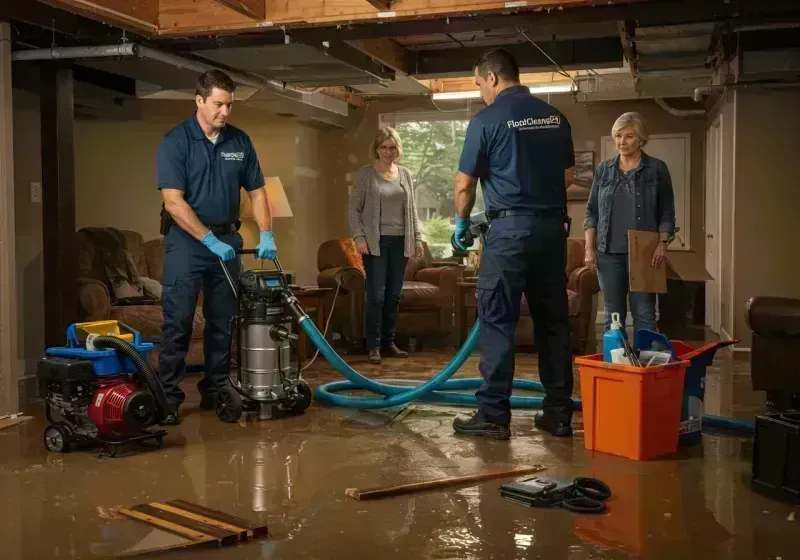 Basement Water Extraction and Removal Techniques process in West Columbia, TX